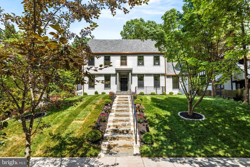 Another transformative Spring Valley revival by Dilan Homes. This prominent single-family home has been restored and enhanced through an exhaustive and comprehensive renovation. The front of the home maintains its traditional elegance and appeal, featuring formal entertaining rooms including a spacious living room with wood burning fireplace and direct access to the rear yard, a spacious side study/office and dining room with pass through butler’s pantry. The rear of the home features an open concept layout courtesy of a modern addition that creates a large airy and natural light filled family room with vaulted ceilings and banks of windows that flows into a breakfast area and gourmet kitchen. Upstairs the discerning buyer will find three-bedroom suites including the owners with spa bathroom and walk in closets. The upper most level has two additional bedrooms serviced by a hall bathroom. The lower level provides a generous recreation room with floor to ceiling well windows and access to a mud room area within the two-car garage. Unlike anything else in Spring Valley, this home is both unique and timeless and is a must see.