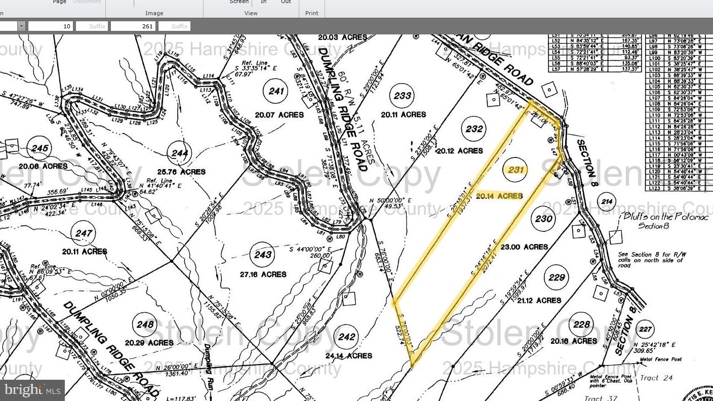 BLUFFS ON THE POTOMAC - Land
