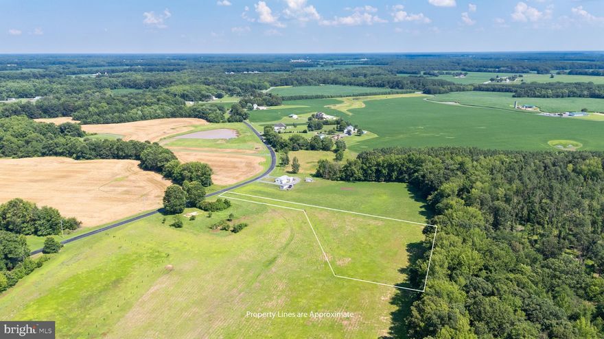 Escape to the country in this hard to find 2.5 acre lot zoned agriculture in a beautiful country setting before its gone. No HOA, Covenants or Restrictions (rare) so bring the critters or home based business.   Perc approved. Bring your house plans and builder or invest for later. See what all the rave is about and move to the Eastern Shore with historic towns nearby, public boat ramps, boat slips, beaches, shopping, doctors, restaurants, parks and more. You will love the many horse trails & equestrian area's close by.  By Appointment only to walk property. Feel free to drive by. Owner will consider all reasonable offers.
