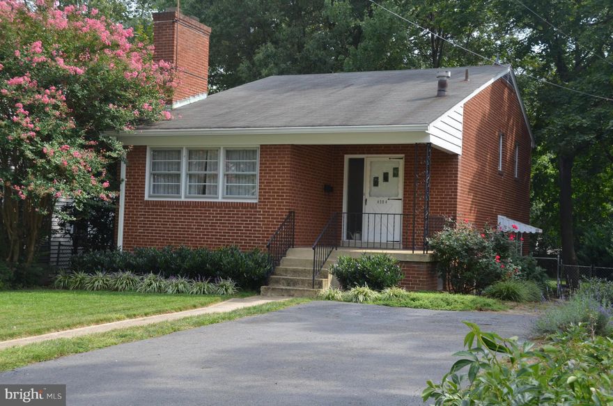 Great opportunity to update, expand or build the home of your dreams in one of the top 5 hottest neighborhoods in the DC area-home features hdwd flrs, 2 FPs, walkup attic-large kitchen/FR walks out to beautifully landscaped level 1/4 acre+ lot w/fish pond, workshop & rear alley w/ potential for detached garage-less than a mile to Ballston Metro, shops & restaurants w/easy access to I-66.