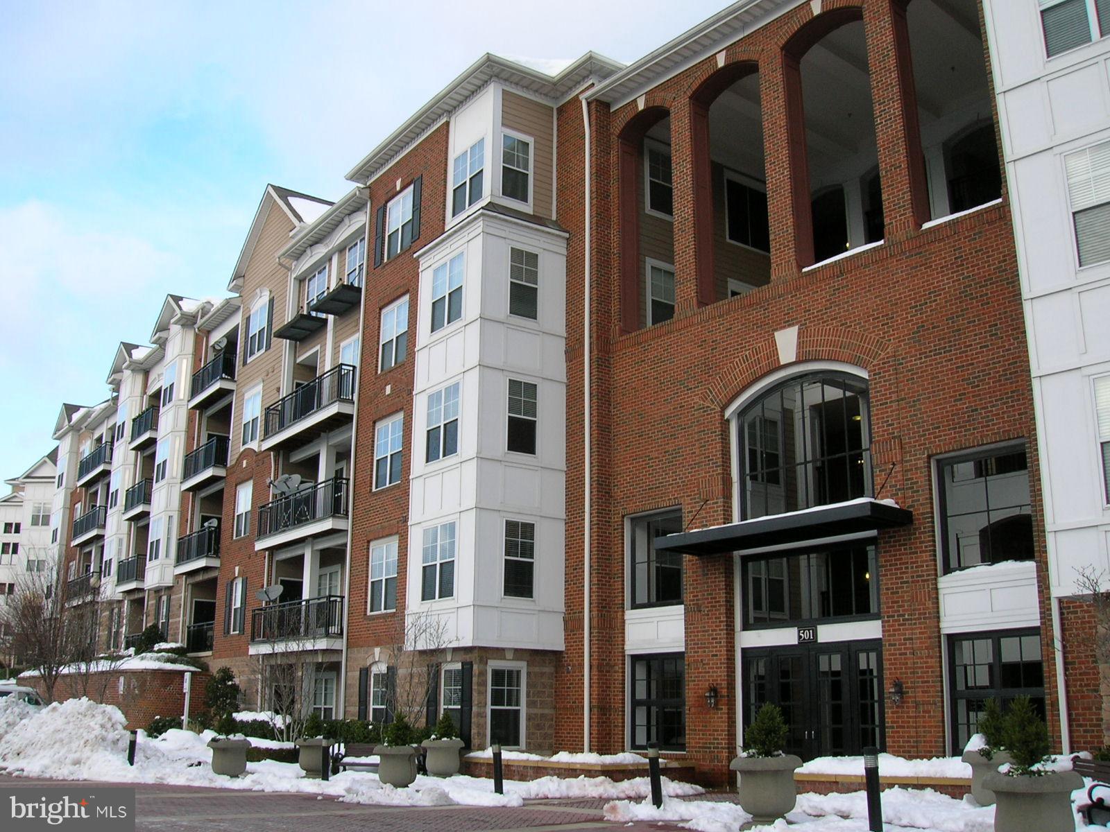 Immaculate and spacious 1 bedroom condo with loft at The Fitz. It offers hardwood floors, full-size washer/dryer, kitchen with island, ceramic tile foyer, gas fireplace, French door to the balcony and high ceiling and spiral stairs to loft (hardwood floor too). Includes gas, and parking garage! Building Amenities: Pool, gym, elevator access and beautiful courtyard. Adjacent To Rockville Metro Stat