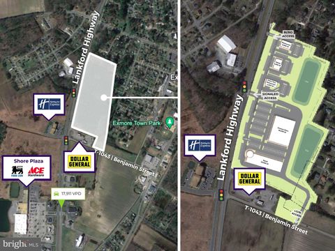 Vacant Land For Sale - Benjamin Street And Lankford Highway<br/> EXMORE, VA 23350