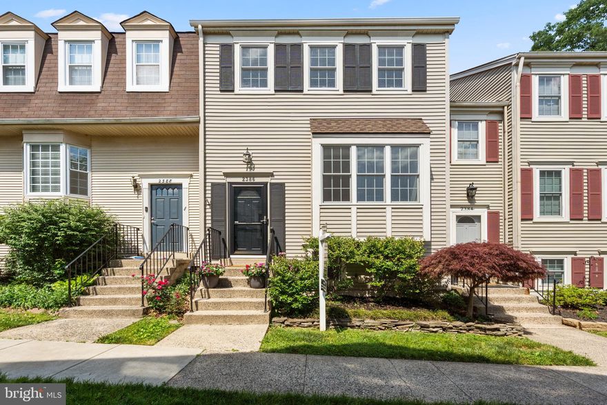 ****Professional Photos Coming Soon**** Must-see, charming 2-bedroom (with easy potential to become 3 bedrooms), 2- full bathroom courtyard townhouse in Reston’s desirable Hunter's Square! This lovely enclave of townhomes perfectly blends the beauty of nature with a welcoming, courtyard-style community.

Upon entry, you are greeted by a light-filled foyer that opens into a spacious living room. The main level features gleaming hardwood floors throughout and custom stair railings. The open-concept kitchen and dining combination is a chef’s delight, boasting beautifully upgraded black granite countertops, stainless steel appliances, and premium cabinetry—including a large pantry.

The hardwood flooring continues to the upper level, leading to an oversized primary bedroom featuring brand-new carpet. This expansive room offers the perfect layout for a bedroom/office combination, or it can easily be converted into a third bedroom if desired. A second bedroom with hardwoods and a beautifully updated full bathroom complete this level.

The walk-out lower level offers fantastic additional living space, highlighted by an elegant coffered ceiling, classic beadboard paneling, and a stunning fireplace. This versatile room can easily serve as a recreation room, home office, or a private guest suite, supported by a large full bathroom and a stylish, custom laundry room.

Step outside to your peaceful, fully fenced backyard. Featuring a brick paver patio, thoughtful landscaping, and a handy storage shed, it’s the perfect oasis for outdoor entertaining or quiet relaxation.

Located in the heart of Reston, this home offers unbeatable commuter convenience. You are just minutes from the Silver Line Metro, bus stops, Dulles Airport, and the Dulles Toll Road. A Safeway shopping center is directly across the street, making daily errands a breeze. Enjoy ultimate walkability to local conveniences, with Reston’s famous trail network just steps from your front door!

Located in the heart of the commuter convenience of Reston, you are minutes from the silver line metro, metro bus stops, Dulles Airport, Dulles Toll Rd. The Safeway shopping center is across the street. This home is walkable to many conveniences and all the Reston trails are just a few steps away. 

Features and Updates:
2026 - Brand New Refrigerator and Microwave, Newly Installed Upstairs Carpet, New Internal Copper Lines and Water Shut-offs for Exterior Hose Bibs
 2024 - Roof, New Upgraded Electrical Panel, Blown Attic Insulation 
 2018 - Water Heater
 2016 - HVAC