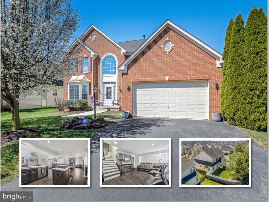 This home will WOW you upon entering!  Over 4500 sq ft of finished living space!  All new customized remodel of interior is going to surely impress.  Lets just start with the kitchen....so much to love about this expansive layout full of top of the line upgrades from counters, cabinetry, flooring & open large morning room.    Fully fenced white vinyl privacy fence is great for entertaining with children, pets you name it!   4 large bedrooms and 2 full baths on upper level.  Main level also offers a glass french door office area off of large family room.  Lower level features finished basement with possible 5th bedroom w/ full bath and recreation area.  Some storage areas as well for all the extras.  NEW HVAC DUAL ZONE added in 2020...new gas water heater in 2020....All new stainless appliances convey including washer & dryer plus extra refrigerator and freezer in basement.  Natural Gas heating & fireplace.   HOA dues covers trash!   Schedule your tour today as this one might not last long!