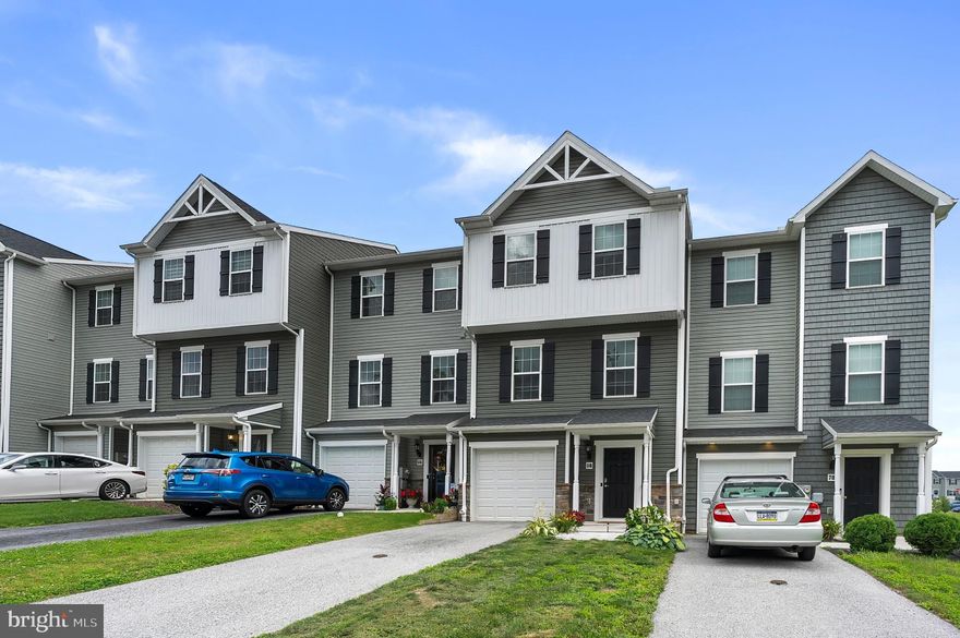 Gorgeous Move-In-Ready Townhome in Homestead Acres!

Welcome to this beautifully maintained 3-bedroom, 2.5-bath interior townhome with a 1-car garage, located in the sought-after Homestead Acres community within the Southwestern School District—just minutes from the Maryland line. This spacious home features three finished levels, including a walk-out basement and a bright, open main level with 9’ ceilings and a thoughtfully designed bump-out for added living space.

The kitchen is perfect for both daily living and entertaining, offering a center island, pantry, stainless steel appliances, and a sun-filled office nook ideal for remote work or a cozy reading space. The upper level boasts generously sized bedrooms, a convenient bedroom-level laundry area, and a luxurious owner’s suite complete with a walk-in closet and private ensuite bath.

Enjoy the comfort of central A/C, efficient gas heat, and the peace of mind that comes with a builder’s warranty. This home is the perfect blend of style, space, and convenience—all in a prime location.