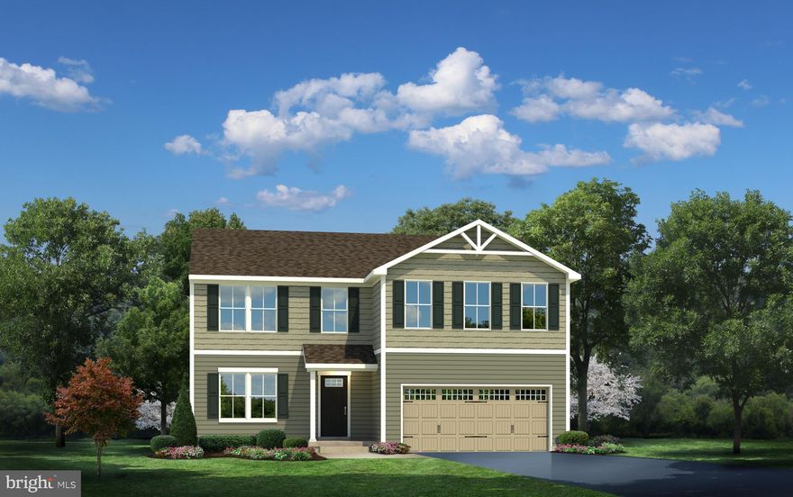 Plan 2203 Built to customer's specifications - Entered for comp purposes.  Features include: over 2,200 sq., ft., 5 beds & 2.5 baths, full unfinished walk-out level basement, 2 car garage, espresso cabinetry & stainless steel appliances! Images shown are representative only.