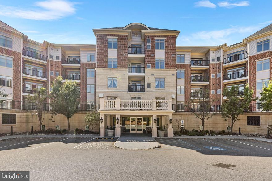 Experience penthouse living at its finest in this spectacular 2-bedroom, 2-bath "Gable Elite" unit at Huntingdon Place. The dramatic vaulted ceilings and open floor plan are bathed in natural light, with a private balcony overlooking a tranquil pond. The modern kitchen features granite countertops and newer appliances. A spacious loft offers flexible space for a home office or den. The primary suite includes a luxury bath and walk-in closets. This unit comes with two deeded parking spaces which are accessed  via elevator #5, which is right across the hall from the unit.  All utilities included except a nominal electric charge (about $25 per month). Enjoy resort-style amenities including an indoor pool, 24-hour fitness center, and lobby attendant, all within walking distance of the train station.