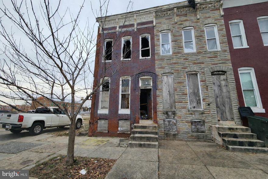 ONLINE AUCTION: Bidding begins 12/26/2025 @ 10:00 AM. Bidding ends 12/30/2025 @ 11:30 AM. List Price is Suggested Opening Bid. Deposit: $5,000.
 
This two-story townhouse is located in the Upton neighborhood of Baltimore City. Residents can enjoy the nearby facilities and attractions such as Coppin State University, Mondawmin Mall, and Druid Hill Park. The property is vacant. The property has easy access to the major traffic artery, W North Ave, which connects to downtown and other parts of West Baltimore.