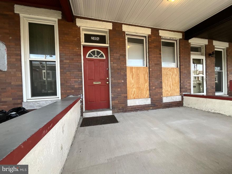Attention Investors! Roomy diamond in the rough, 3 bedrooms and 1 full bathroom with potential for two more baths (1- half bath main level, & 1 full bath basement), living room, dining room,  full basement and balcony off the third bedroom.

Most windows have been replaced, and new concrete on front porch, with a little work this could be a gem.

Amenities: plenty of restaurants within a short walking distance, child development center, new community center.  A new school or multi cultural center coming where Alexander Hamilton Elementary School use to be. Nearby Katherine Johnson Global Academy and other community based and recreation centers.

You don’t want to miss this one, buy now before all of them in the neighborhood are GONE.

Home is sold  as-is, buyer pays all closing cost and ground rent.