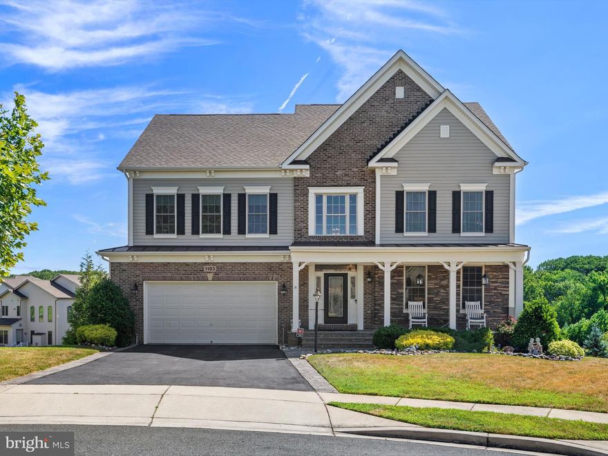 Welcome Home to 1103 Verbena Court located in the Rarely Available, Sought After Poplar Run Community offering walking trails, clubhouse, outdoor pool, tot lots, walking trails and more.  This impeccable home boasts 6 Bedrooms and 5 Full Baths with close to $400,000 of documented upgrades.  Step inside the grand entryway to discover the main level that features a formal living room opening to the formal dining room, gleaming hardwood floors, a gourmet kitchen with upgraded cabinets, granite, stainless appliances and large island.  This unique kitchen opens to an additional dining  area, large family room and the main level bedroom used as an office and a full bath.  Step out on the large deck off the dining area to a serene setting, perfect for a well deserved evening of relaxation.  Upstairs the expansive primary suite is a true oasis with an exquisite ensuite bathroom.  3 additional spacious bedrooms and 2 additional baths complete the upper level.  The lower level is perfect for an in-law or au pair suite presenting a large recreation room, bedroom, full bath, kitchenette, wine cooler, simply spacious and pristine!  Enjoy nearby conveniences including great restraunts, shopping, parks and all that Silver Spring has to offer.  Easy access to Glenmont Metro Station, the Intercounty Connector, I-270 and I-495.  Don't miss this exceptional opportunity to make this your dream home and schedule your showing today!
