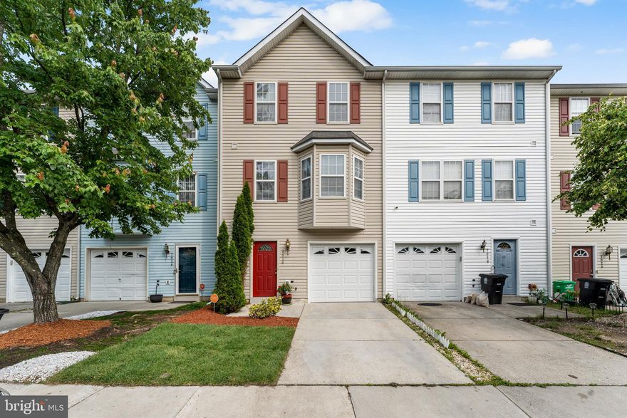 Welcome to 7016 Migliori Court in the Thompson Estates community! This 3-level townhome offers over 1,300 sq. ft. of living space and ample convenience!

Enter the front door to your inviting foyer area with warm espresso floors, garage access and a powder room. This floor also includes a finished basement space with direct access to the rear yard, which backs to trees. On the second level you will find an open concept dining/living space, to include chair rail molding throughout, a charming bay window, an additional powder room and a gas fireplace! This floor also boasts an updated kitchen with stainless steel appliances, an eat-in kitchen area and access to your stained wood deck! The third level provides a primary bedroom with en-suite bathroom, offering a separate soaking tub and shower. This floor also includes 2 secondary bedrooms and an additional full bathroom.

With less than a 30 minute drive to downtown Washington, DC and National Harbor, this home provides great proximity to entertainment coupled with affordability. Let’s welcome you home today!