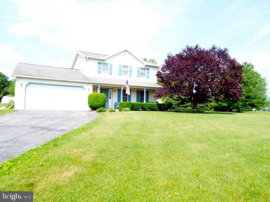 Priced to sell! Well built home not in a development. 3 bedroom, 2.5 bath colonial style home. 2 car garage, patio, front porch, central air, and Brazilian cherry flooring all in Northern York County Schools.