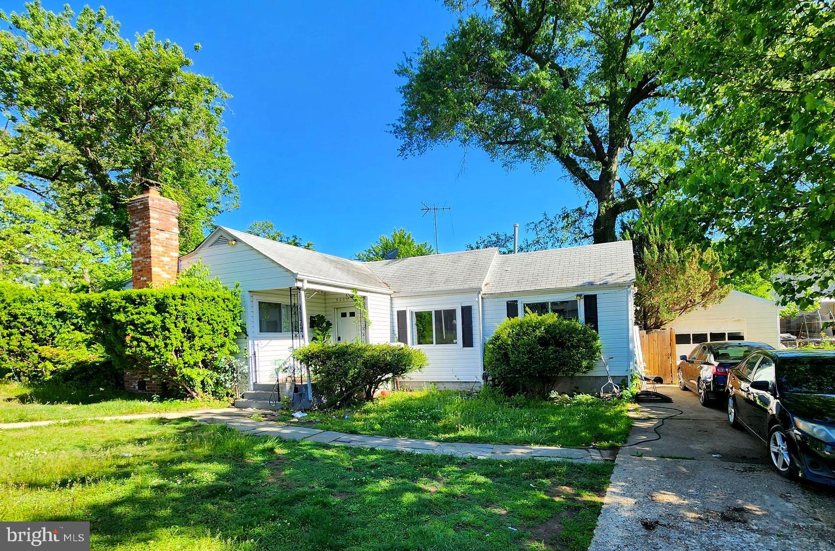 AS IS-3 Bedrooms and 1 Bath, Large Kitchen and Living Room with Fireplace and Hardwood Floors. Plenty of parking. AS-IS. Convenient to University of Maryland campus and public transportation. Down the Street from LIDL and Roots Supermarkets, Looney's and other gathering spots , Restaurants, and the CVS Pharmacy on Route 1.