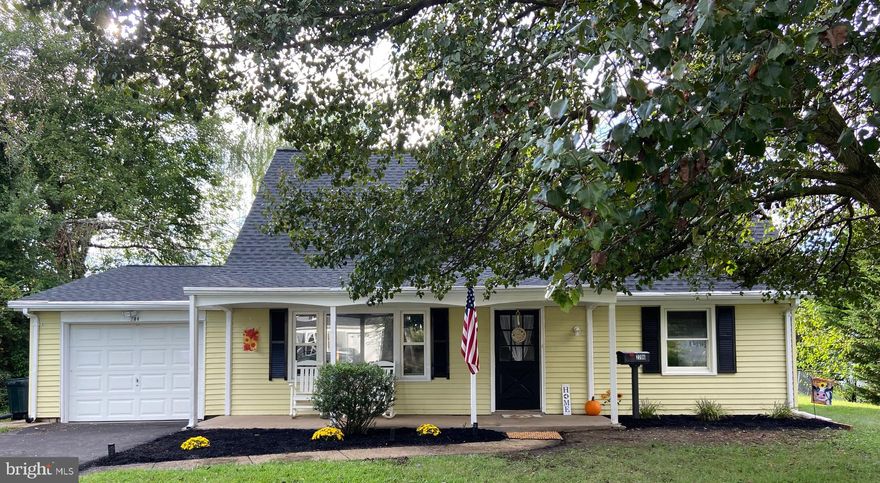 Back on Market! Buyer’s financing fell through. *Home recently appraised at $460,000**Inspection report available* MUST SEE! COMPLETELY RENOVATED! Bright and spacious turn-key cape cod in beautiful Buckingham at Belair subdivision, in the heart of Bowie. Home sits on quiet street, just blocks from serene 10-acre park with playgrounds, ball fields and a peaceful walking path. Stunning remodel includes a brand-new kitchen with quartz countertops and stainless steel appliances; new bathroom with pedestal sink, jacuzzi tub, elegant mirror & modern lighting; brand new hot water heater in 2023; roof replaced in 2022; new HVAC in 2021; brand-new paved driveway and freshly resurfaced front porch; updated vinyl siding and double-hung, vinyl clad windows; brand new luxurious carpet on lower level, beautiful wood laminate flooring upstairs; updated laundry room and one-car garage, both with new flooring, fresh paint and storage. Bonus sunroom addition leads to patio and gorgeous fenced backyard. Brand new paint, fixtures and hardware throughout house. Home is truly a must-see. Top quality renovation with high-end finishes throughout. This wonderful family home shows beautifully and is situated on a quiet street in a gorgeous neighborhood. Zoned for coveted Kenilworth Elementary School, where student/teacher ratio is 13.4 to 1. Quick access to MARC Train, Metro, & major highways for easy commute to Washington DC, Baltimore, Annapolis, Ft. Meade, NSA, Joint Base Andrews, Ft. McNair, Ft. Myer, & the Pentagon