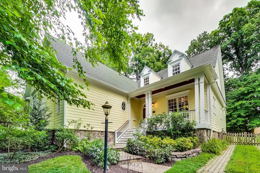 Welcome to the beautiful single family home custom built by JP Brehony, meticulously maintained, offers 4 Bedrooms and 4.5 Baths, gleaming wide-plank solid Hardwood flooring on entire main level and upper level.  This home features MASTER bedroom suite on the MAIN level, has a roomy walk-in closet and a large tub perfect to relax and enjoy your favorite drink after a long day. The spacious living room and sunny dining room come with a nice touch of crown and chair rail moldings. The chef will adore the gourmet kitchen with soapstone countertops, ceramic tile backsplash, white cabinets, 5 gas-burner range and professional grade stainless-steel appliances. The gorgeous family room is perfect for gatherings, it has a gas fireplace,  built-in shelves, 2-zone sound/speaker system and a stunning coffered ceiling with  rope lightning. A 3-panel french door in the breakfast nook leads to the spacious screened-in-porch equipped with a wood-burning fireplace for you to enjoy during cold season. On the upper level, you’ll find 3 spacious bedrooms each with private refreshing full bathroom, one with a clawfoot tub, and  walk-in closets. An oversized Detached 2 car garage, with an easy stow attic ladder that leads to a vast space for additional storage. Local power outage? NO WORRIES - a backup generator is wired to power the entire house. Over 2000 sq-ft of unfinished walk-up basement with rough-in for a full bathroom awaits the new owner's artistic creativity with unlimited possibilities.
Close to schools, convenient access to shopping, restaurants, commuting routes and METRO is just minutes away. 2 blocks to Wesley Preschool, 5 blocks to Vienna Elementary, 6 blocks to Meadow Lane Park, perfect for families. ALL this,  LOCATED in the heart of Vienna, surrounded by mature trees and perennials. Hurry, schedule a showing this home will not disappoint.