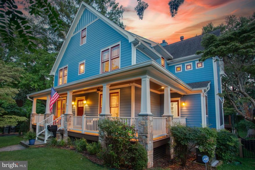 *Just Listed & Open Sun 1-4pm* Gracious and stunning Nantucket-style custom craftsman (built in 2010), top to bottom detailing offering modern day sophistication coupled with easy family living and casual entertainment. The sweeping wrap around front porch greets you and guests to this 6-bedroom, 5 full bath, 2 half bath home sited on .25 acres with 5300 finished sq/ft plus an additional 655 sq/ft in the above carriage house. A wide foyer and formal dining room sits just inside the front door along with a private home office outfitted with floor to ceiling built-ins and views of the front flowering trees. Towards the back of the home, you will find a beautiful eat-in kitchen anchored by a custom stone detail framing the 6 burner gas range that sits opposite a large island and kitchen table space. You will love kitchen details like the large walk-in pantry, butler’s pantry, side by side fridge and two under counter fridge drawers. Flanking the kitchen is the family room with matching stone fireplace surround and large picture windows. These rooms are both afforded magnificent views of the rear yard and lead seamlessly to the screen porch with gas fireplace and the entirety of the outdoor living space.  A custom-built mudroom with side porch access is also on the main level. The second level houses the primary suite with two walk-in closets, private screened in porch, and a luxurious bathroom with soaking tub, double sinks, rain shower and private water closet. Two additional secondary bedrooms with walk-in closets and attached bathrooms along with an oversized laundry room are on the second level. On the top level you will find a rec room, 4th bedroom, 4th full bath and plenty of storage closets. The stunning walk-out lower-level houses the 5th bedroom, exercise room, theater room with projector and screen, and access to the side loading two car garage which is outfitted with 1 EV charging station. Outdoor living at its finest, the multi-tiered living, dining and recreation areas include: two screen porches, front porch, back deck, lower patio, and open lawn space. Also located on the property is an oversized detached two car garage (4 spaces total) with a living suite built above. This suite is outfitted with a wet bar, attached bath and separate side entrance, perfect for a home office, guest bedroom, au pair suite or rental unit. Schools Discovery, Williamsburg, Yorktown. A stunning setting in a highly desirable location. A 10+ (* Homeowner has replaced all the wood trim with synthetic for no maintenance, HVAC and AC condenser has been replaced, new tankless hot water heater, hot water re-circulating pump, detached two car garage built in 2016, new decking on front and back porches and deck, whole house generator on dedicated electric panel, and fully fenced backyard) .