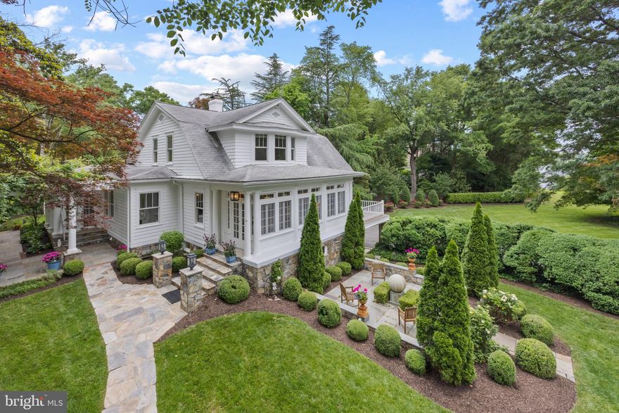 This 1906 New England River Home is located on the coveted east side of the George Washington Parkway in a country setting.  Originally built as a summer cottage sitting on the banks of the Potomac River, it was moved in the 1930s to its current location.  As the family grew over the years, the home was expanded multiple times.  Currently sitting on a tranquil .76-acre parcel with idyllic lawn and river views, its just 20 minutes to downtown DC and 5 minutes to Old Town. This captivating home is a timeless gem that has been recently renovated blending classic charm with modern comfort. The owners have cherished their family home and are now offering it to others who will have the same passion.   

Approaching the property, you're greeted by a picturesque setting and lush green landscaping with mature trees framing the residence. 
For those who cherish outdoor living, a sun porch and back porch offer idyllic retreats for enjoying the natural beauty that surrounds the property. Whether sipping morning coffee as the sun rises over the Potomac River or unwinding with a glass of wine as the day comes to a close, these tranquil spaces invite you to connect with nature and find solace in the serenity of your home.


Upon stepping inside, you're welcomed by nearly 4400 square feet of thoughtfully designed living space, where every detail evokes a sense of warmth, family, and character.

The main level boasts a seamless flow from room to room, interior sunroom and timeless exterior porches for enjoying outdoor living, a formal living room featuring a deep woodburning fireplace and a gracious dining room, ideal for hosting gatherings plus a large parlor for overflow entertaining.

The heart of the home lies in the expansive kitchen and family room. A center island provides ample space for meal preparation and an adjacent family room  with an office/ homework nook tucked off to the side is the perfect spot for families to hang together.

Upstairs, three generously proportioned bedrooms await, including a luxurious primary suite with a spa inspired bath and walk in closet  and built ins, providing a private sanctuary for rest and relaxation. An additional recently renovated full bath serves the remaining bedrooms, ensuring comfort and convenience for family and guests alike.

The lower level extends the living space, which is  walk out and above grade plus fully finished.  This offers great versatility and flexibility to suit your lifestyle. Here, a private bedroom suite awaits, providing a tranquil retreat for guests or multigenerational living. A garden room adds to the allure, offering a seamless transition between indoor and outdoor living and providing a peaceful space to cultivate your green thumb or simply enjoy the beauty of nature.

With its timeless architecture, modern amenities, and breathtaking views, this exquisite home offers a rare opportunity to experience the best of both worlds—secluded luxury just minutes from the heart of the nation's capital. Whether you're seeking a peaceful retreat from the stresses of daily life or an elegant backdrop for entertaining, this ardently loved residence promises to fulfill your every desire and create lasting memories for years to come
Recent renovations include new marble baths, windows, extensive stone work, walk ways and patios, custom millwork, finished lower level, trex decking , professional landscaping  and much more!