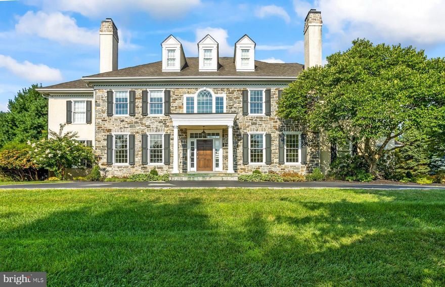 Call your favorite Realtor today to log your showing & tour this rarely found gem in the coveted Whitegate community! A fine home, ready for a new owner to move in & enjoy this turn-key home!. No expense was spared when the property was updated & improved in almost every facet.  Natural light adorns the property as the sun rises on the front elevation & sunsets illuminate the backyard, patio & breakfast rm. A gourmet kitchen w/tile backsplash & pot filler & separate center island & breakfast bar opening to the great rm & breakfast rm. Ample kitchen cabinet & counter space includes two sinks w/disposers, & pantry closet. Stainless appliances include dishwasher, Sub-Zero refrigerator,  Wolf brand: 6-burner stove, exhaust hood, 2 convection ovens, microwave, & warming drawer. Ideal for entertaining, the main floor includes a formal living rm w/fireplace & marble hearth & a formal dining rm, plus an impressive two story great room w/floor to ceiling  stone hearth adorning the fireplace & built-in entertainment center.  Thoughtful architecture marries the spaces together with a circular, flowing floor plan that is hard to find in older fine homes. Lower level exits to backyard via French-doors that brighten the space w/natural light & provide exterior access to the rear grounds w/a handsome, bluestone terrace off the breakfast room & great room. The fully finished lower level is expansive, offering more space for entertaining in luxurious style- complete w/granite-topped wet-bar w/hammered copper sink, & an array of high-end appliances including high capacity wine cooler, ice maker, refrigerator, 2 Fisher & Paykel dishdrawer dishwashers, & microwave oven w/warming drawer. Relax in the billiard room or fully equipped theater room, or make use of the theatre stage, the play house or the craft/design studio to encourage creativity & imaginative playtime! Built-in cabinetry provides storage & is also ideal for your home library. Lower level also incorporates another full bedrm suite (perfect for home gym!) & bonus room. The 2nd floor boasts 5 bedroom suites, bright w/natural light, & all bedrms have ample closet space (ALL w/closet organizers!). Plentiful storage space can be utilized within the walk-up attic on the 3rd flr.  Upon entering the primary bedrm suite, the elegance of stylish & updated light fixtures set the ambiance for this oasis, equipped w/generous walk-in closet & dressing room space, plus a gorgeous primary bath w/jetted tub, shower stall w/glass enclosure, & a lengthy vanity w/dual sinks. The elegance continues in 2nd flr laundry rm w/updated flooring & cabinetry & updated light fixture throughout the home. No expense was spared when updating this stunning home & the tasteful design thoughtfully complements upgraded millwork & crown moldings throughout, including upgraded millwork around great room windows. 2 powder rms &  a mudroom w/built-in cubbies complete the 1st floor,  & mudroom provides interior access to the 3-car, sideload garage. This home is nestled on a premium lot in a perfect location for commuters w/easy access to 76, 202, & the PA Turnpike. An excellent location for anyone who enjoys the outdoors w/access to the Chester Valley Trail (within 1 mile), McKaig Nature Center (within 2 miles), & Valley Forge National Historic Park (within 4 miles). King of Prussia Mall (within 2 miles) beckons you to shop the finest luxury brands. The diverse King of Prussia Town Center (less than 2 mile)  has more options for shopping & fine dining...or visit the town center of Wayne in Radnor w/an eclectic array of restaurants, live music venues, boutiques & regional railway train station is also just a few miles away. Local schools (public & private),college campuses, & commuter train stations are likewise within close proximity. Why wait for new construction, this home has everything...TODAY!