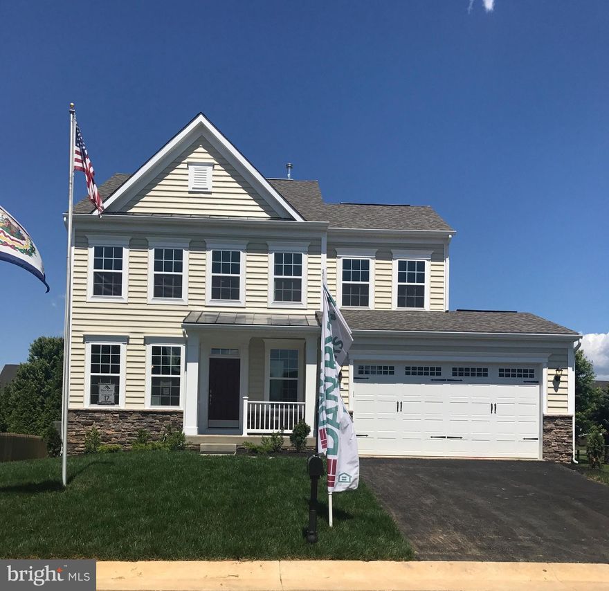 Dan Ryan Builders offers this special expanded plan Cypress II for you at Washington Trail all decked out with tons of stylish features like the beautiful kitchen with quartz countertops & stainless appliances, tray ceiling in the owners suite, deluxe owners bath, gas fireplace in a big family room, huge lower level rec room with full bath. 2x6 construction! Close to VA, Coast Guard, IRS & Rt9.