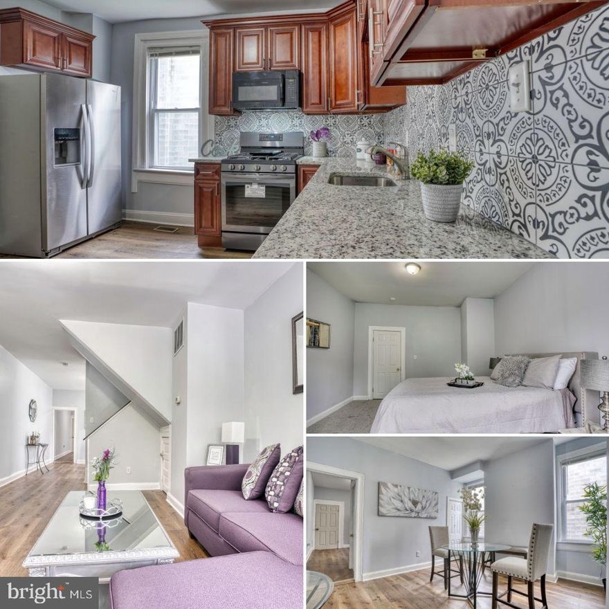 **Multiple Offers Received** Best and Final Due No Later Than 12p on 3/25 (Open House Cancelled 3/26)


 PRICED TO SELL! This spacious 4 bedroom/1.5 bath end of group home in Wilson Park is a beauty with many updates. New luxury vinyl tiled floors, new carpet, new kitchen that includes a stainless steel refrigerator w/ ice maker, gas range, built in microwave, 42" cherry wood cabinets, granite counters and tiled backsplash and freshly painted interior. Enjoy the outdoors with your fully enclosed backyard with new stockade privacy fence. Spacious basement to add your finishing touches or use for storage and a 1 year transferrable home warranty. Plenty of on street parking and minutes from local colleges/public schools, public transportation, shopping stores and local highways. This home is turnkey and ready for its new owners. Hurry-won't last long! STRICTLY BEING SOLD AS-IS