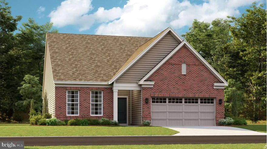 Prince Georges County ONLY new Active Adult (55+) community, this amazing Dover Floorplan under construction will be completed in February 2023 and feature a large owner’s suite on main level w/sitting room and access to covered patio, open gourmet kitchen with island, and a finished basement w/full bath on a walkout lot. Stainless steel appliances, fireplace, washer & dryer included as well on this 3 bedroom, 3.5 bath 2 car garage home. Pictures are not of actual home and used for advertising purposes only, as this home will be newly built.