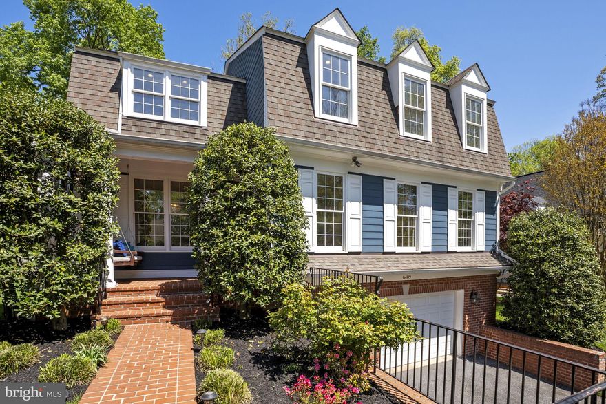 Welcome to this exceptional home nestled in a peaceful and quiet cul-de-sac in the heart of Cabin John. This light-filled residence boasts just over 4300 square feet of living space offering 9-foot ceilings, sprawling staircase, hardwood floors, and exquisite crown moldings, adding a touch of sophistication to the interior. This traditional floor plan presents a thoughtfully designed space, featuring a sitting room, home office, living room with a fireplace, and a stately dining room.
The beautifully renovated kitchen by Opal (2021) comes complete with stainless steel appliances, quartz countertops and stunning deep blue cabinets with a bonus  breakfast area. The kitchen flows nicely to the family room where a cozy fireplace and French doors leading to the patio and landscaped backyard await, creating the perfect space for both relaxation and entertainment. 
Follow the staircase to find the second level primary suite featuring a luxurious en-suite bathroom with water closet, and his and hers walk-in closets. Three additional bedrooms and two bathrooms with an appointed laundry closet complete this level, ensuring both luxury and practicality are seamlessly intertwined.
Additionally, the finished lower level offers a spacious recreation room, an additional bedroom, and a full bathroom, providing versatile space for various needs. Conveniently located near the C&O Canal, bike/walk paths, shops, and MacArthur Plaza featuring Wild Tomato, Fish Taco, and Sal's Italian Kitchen - there are endless option of outdoor and weekend activity options! This is a great commuter location with easy access to 495 for an stress-free commute, this home offers the perfect combination of tranquility and accessibility. No HOA! **offer deadline Monday 4/29 at 5pm