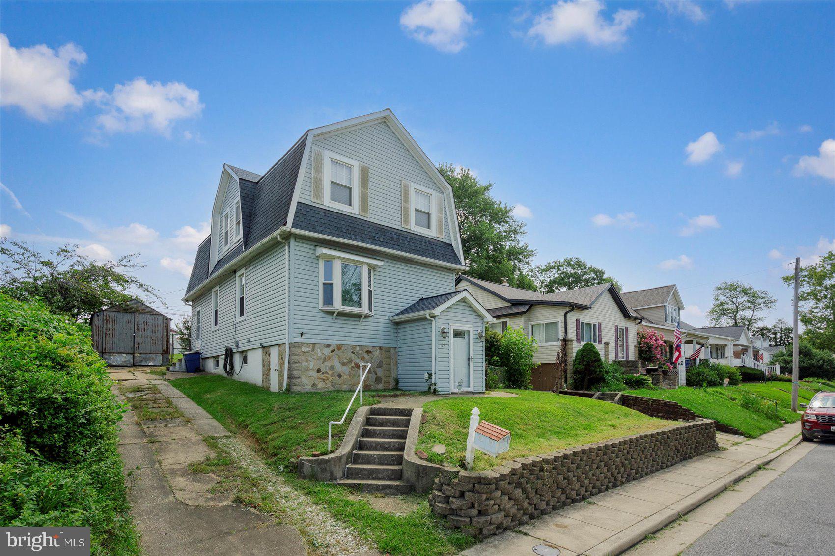 Great care has been taken in this original family home. Tasteful updates have occurred to bring this home to modern standards. An enormous eat-in kitchen with island and wall oven is sure ot have enough space. Plenty of room for a large dining table in the kitchen. Head into the family room and you will also see plenty of space for everyone to gather. You will also notice the freshly painted interior and brand new carpet that also extends up to the second floor. Upstairs, you will find three bedrooms and a full bathroom with separate shower and bathtub. The lower level of the home is also refreshed and is where you will find the laundry facility, toilet, and sanitary sink. Out back you will enjoy the mature landscape that offers some privacy and a place for entertaining or playing. The home is conveniently located directly across the street from Fullerton Park and Fullerton Elementary. Enjoy the Fullerton Fireworks from your new front yard.