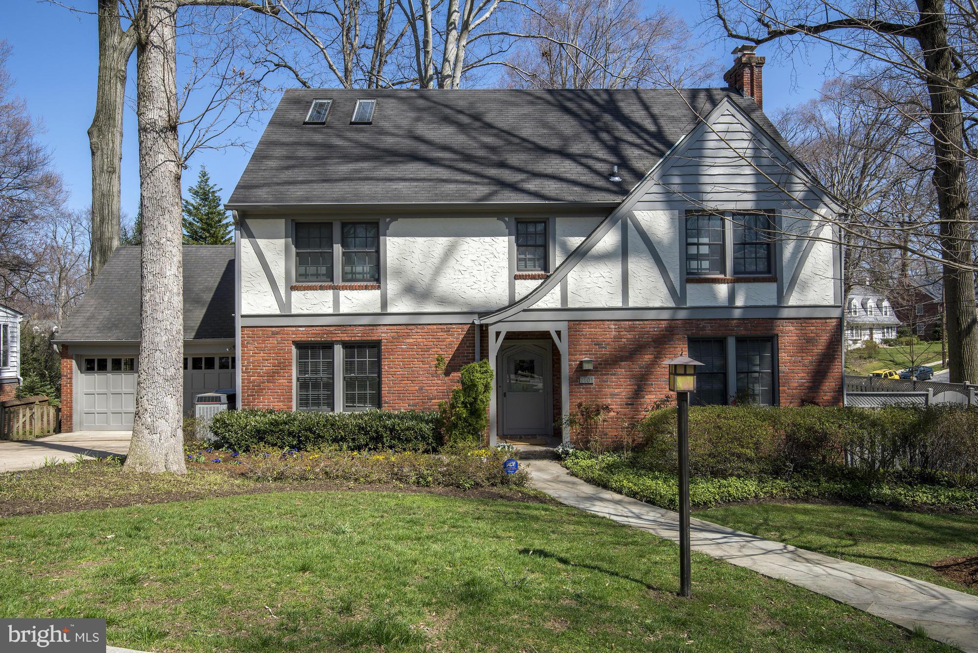 FABULOUS EXPANSION AND RENOVATION OF THIS SUN-FILLED TUDOR. UNIQUE FLOOR PLAN FOR ENTERTAINING + FAMILY LIVING W/ GOURMET KITCHEN, STUNNING FR + PRIVATE LIBRARY, DELUXE MBR SUITE. DRAMATIC TOP LEVEL W/ GUEST SUITE, EXERCISE + PRIVATE STUDIO. FINISHED LL. MULTIPLE DECKS W/ EXQUISITE GARDENS. BREATHTAKING HOME IN IDEAL CHEVY CHASE LOCATION.