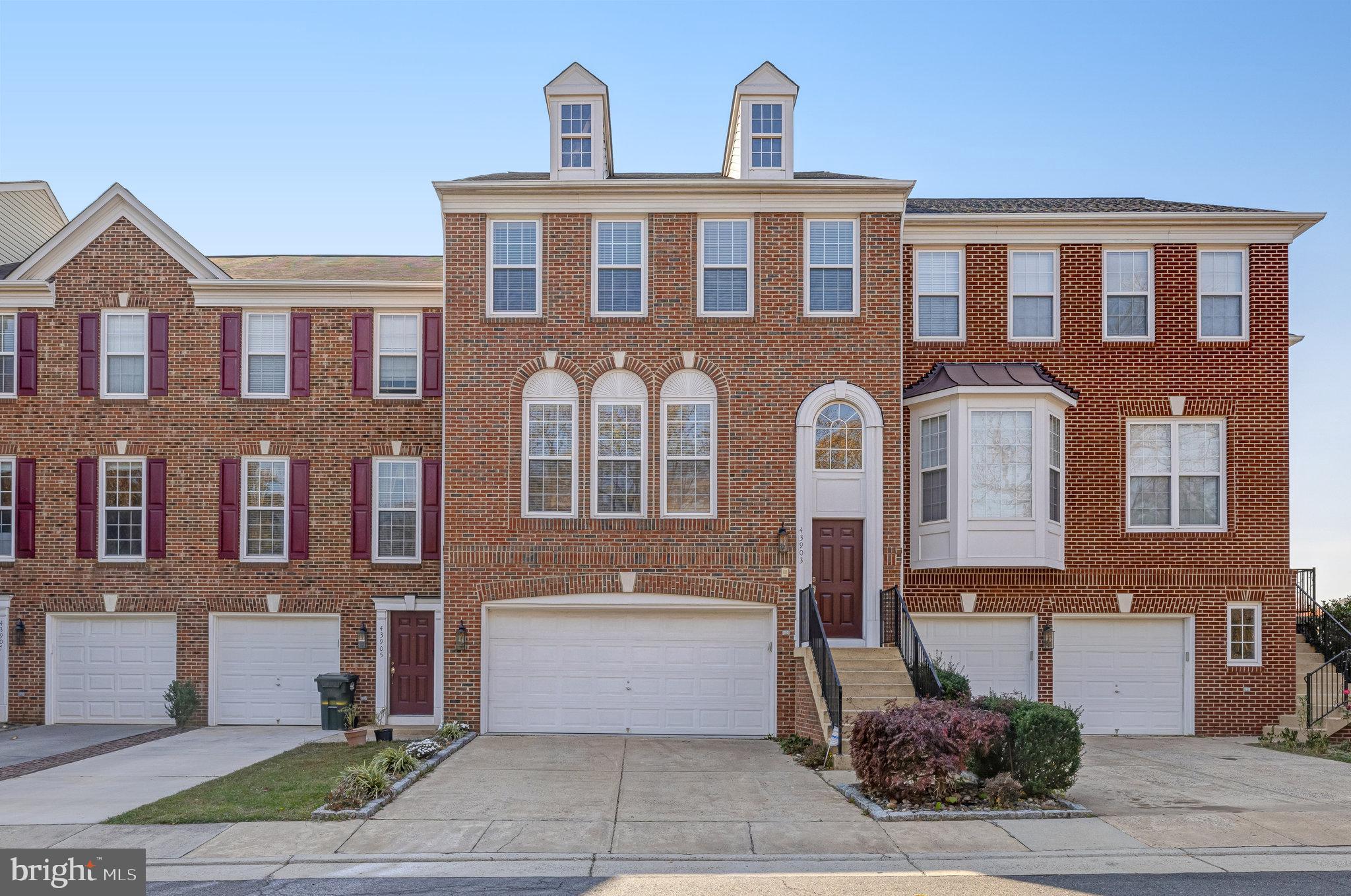 Spacious and bright 3 Bedroom, 2 Full Bath & 2 Half Bath 2 Car garage Townhome in sought after Loudoun Parkway Center. Pulte Homes built Tyler Model with 3 level Bumpouts. Faces North east. Hardwood floors on main and upper-level hall and Master. Large eat-in kitchen with granite counters. Sunroom bump-out on three levels. Front to Woods & Deck looking out to the common area. Walk to the Community Pool and other Community amenities. Plenty of Guest Parking. Great commuter location. NO PETS PLEASE. Move-in Ready.