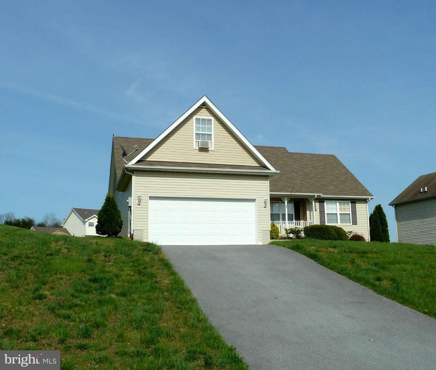 Ready to move into this cozy rancher with spacious great room and lovely gas fireplace.  Owner suite with tray ceilings and deluxe master bath. Large bonus room over garage perfect as rec room or extra bedroom if needed. Convenient to I81.Pets considered case by case