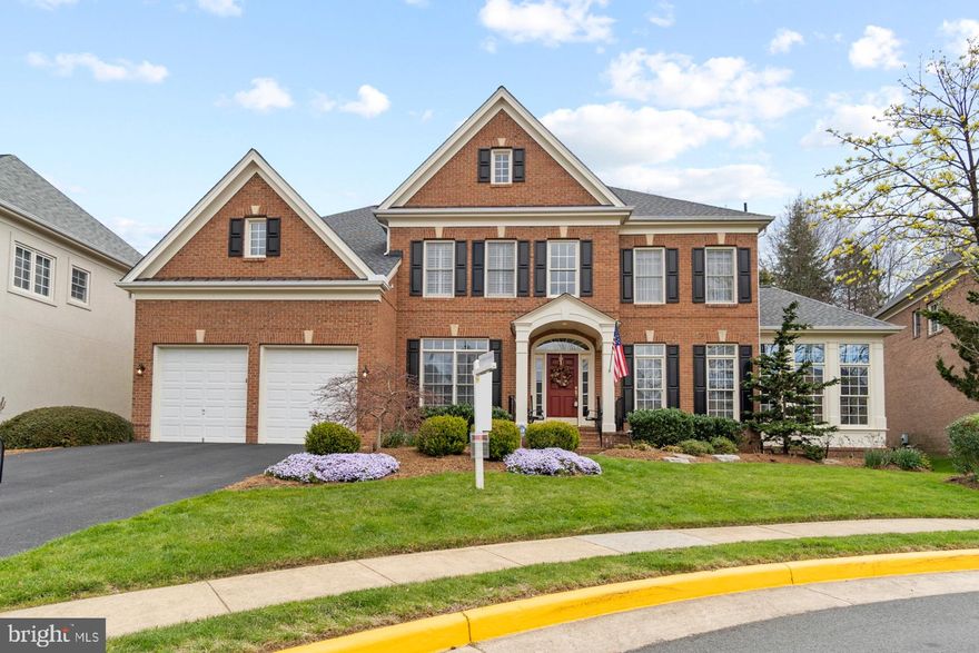 Public Open House Saturday, 4/16 from 11:00am-1:00pm. Something Special – Stunning 4BR, 4.5BA brick front single family home with attached two car garage in sought after Farrcroft. Impressive two-story foyer with marble flooring will lead to sophisticated living areas. Formal living and dining room will accommodate large family gatherings. A solarium retreat where you can go to relax and enjoy some sun. French doors lead to main level office that offers custom built-in bookcases. Spacious two-story family room designed for informal gatherings has floor to ceiling windows and a gas fireplace. The large gourmet kitchen provides two separate large islands with breakfast bars, granite countertops, gas cook-top, double wall oven, pantry, ceramic tile floors, and breakfast room. Breakfast room opens onto a stone patio to expand leisure activities to the outdoors. Laundry room is located on the main level. Upstairs, the primary suite offers a relaxing haven with a sitting area, vaulted ceiling, ceiling fan, double walk-in closets, gas fireplace, plantation shutters, and private luxury bath.  Beauty, glamor, and function combine to enhance the primary bath – double vanities, soaking tub, steam shower, and linen closet. Secondary bedrooms with plenty of space for sleep, storage, or play. 2nd bedroom with private bath and 3rd & 4th bedrooms with dual entry bath helps eliminate early morning traffic jams. Downstairs, the large recreation room is complete with a wet bar and wine cellar. Off of the rec room, you'll find the fully outfitted home gym (all machines convey). Multi-purpose den could serve as a guest room, media room or office. There is also a Full bath on the lower level, perfect for overnight guests. Huge, unfinished storage room will help to keep things handy but out of sight. Sprinkler system will help to keep the lawn looking beautiful all year long. Conveniently located to major commuter routes, downtown Fairfax, shops and restaurants. This is the perfect place to call home. **Please note the tax record does not reflect the correct square footage. Please refer to the floor plans in the documents section for the correct square footage.