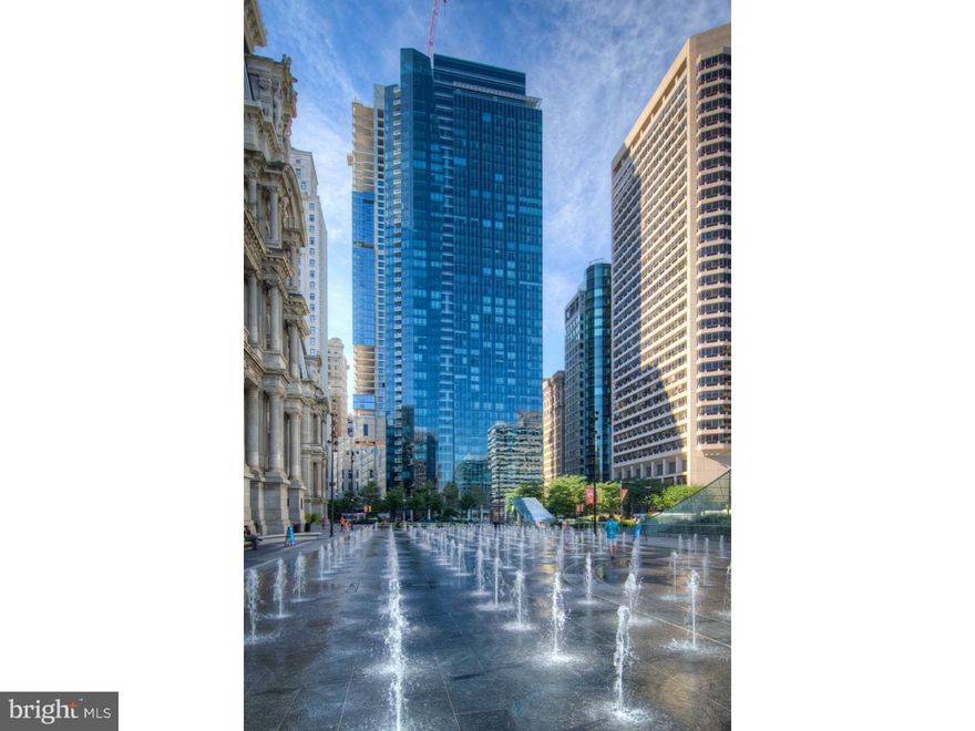 One of the finest, most prestigious addresses in Philadelphia, this gorgeous 2,115 sq ft custom condo is set on the 37th floor of The Residences at The Ritz-Carlton and offers panoramic views across the city. No expense was spared in this state-of-the-art, completely upgraded and totally automated condo, including Elan automation system, speaker and AV systems, 29 zone Lutron lighting system, electronic shear and shade system, 4-zone HVAC and much more. The fabulous gourmet kitchen includes Sub-Zero, Viking and Miele appliances, custom cabinets and large center island overlooking the dining area and living room. The beautiful master suite features dual bathrooms, with Calcutta marble and walk-in closets with impressive closet systems throughout. The second bedroom with ensuite bath is currently used as a study and frames beautiful views of William Penn and the city. A powder room and custom laundry room complete this fabulous floor plan. Two deeded parking spaces in a private garage are included. Residents enjoy the same amenities and services as the adjoining Ritz-Carlton Hotel. Complimentary chauffeur service, fitness center, lap pool, yoga room, full service spa, wine storage and so much more is available to all Residents. Just steps from all the amazing restaurants and entertainment the wonderful city of Philadelphia has to offer!