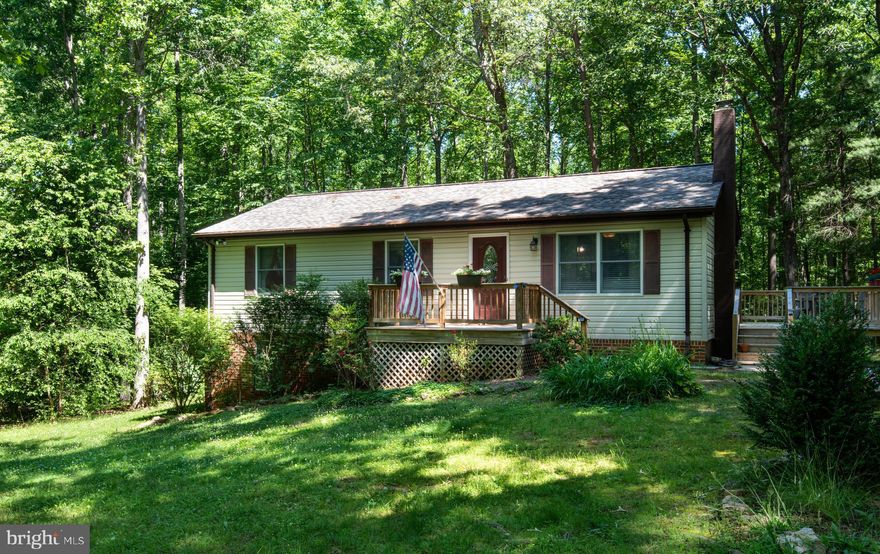 **NEW PRICE**LOOKING FOR PEACE & QUIET? DON'T MISS THIS NICE RANCHER IN A PARK LIKE SETTING CLOSE TO CULPEPER. TRANQUILITY AND NATURE ABOUND THIS NICE 3 ACRE LOT.  THE MAIN LEVEL OF THIS HOME OFFERS 3 BEDROOMS, 2 FULL BATHS , A LARGE KITCHEN WITH PLENTY OF CABINET SPACE, A PANTRY AND ROOM FOR YOUR KITCHEN TABLE. THE FAMILY ROOM LOCATED NEXT TO THE KITCHEN IS GREAT FOR SPENDING TIME TOGETHER OR JUST RELAXING AFTER YOUR DAY.  TAKE TIME TO ENJOY THE OUTDOORS ON EITHER THE FRONT OR SIDE DECKS WHILE ENJOYING THE FRESH AIR. THIS HOME ALSO HAS AN INLAW SUITE ON THE LOWER LEVEL WITH ITS OWN ENTRANCE, KITCHENETTE, AND FULL BATHROOM. THE UNFINISHED PART OF THE BASEMENT COULD BE USED FOR STORAGE OR  IT COULD  BE  FINISH  FOR ADDITIONAL LIVING SPACE.