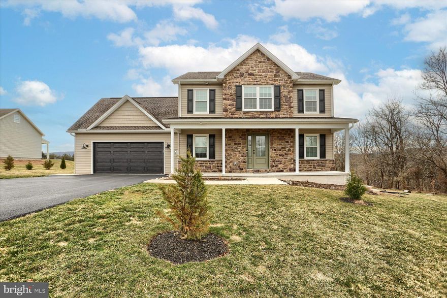 Shermans Dale two story packed with upgrades and improvements located on 1.81-acre country setting that delivers solitude and is less than a 23-minute drive from Camp Hill. Owner has taken great pride in maintaining this 2015 home and has made numerous recent improvements such as installing high performance thermal windows throughout and has paved a large portion of the driveway and installed parking area. Professionally finished basement which was built as a bedroom suite with full bath, walk-in closet and egress, perfect for an in-law suite, adult child or an in-home office. Oversized garage with new overhead garage doors and openers, new exterior doors, Luxury Vinyl Plank flooring throughout second floor, remodeled second floor bathrooms with solid surface counters and lighted mirrors. Spacious kitchen with large center island, new stainless steel kitchen appliances, smooth top range, pantry, recessed lighting and ceramic tile floor. Manabloc water distribution system, water softening and filtration system. New deck and railings where you can watch horses frolic in the neighboring pasture or take in a beautiful sunset. Living room with gas fireplace, hardwood floors and walk out to rear deck, first floor laundry, unfinished second floor bonus room with 312 square feet that can be finished as fourth second floor bedroom or study. Home is listed for a fraction of what it would cost to build this home with comparable quality. Pristine condition and move in ready. This is more than just a home, this home offers a lifestyle change!