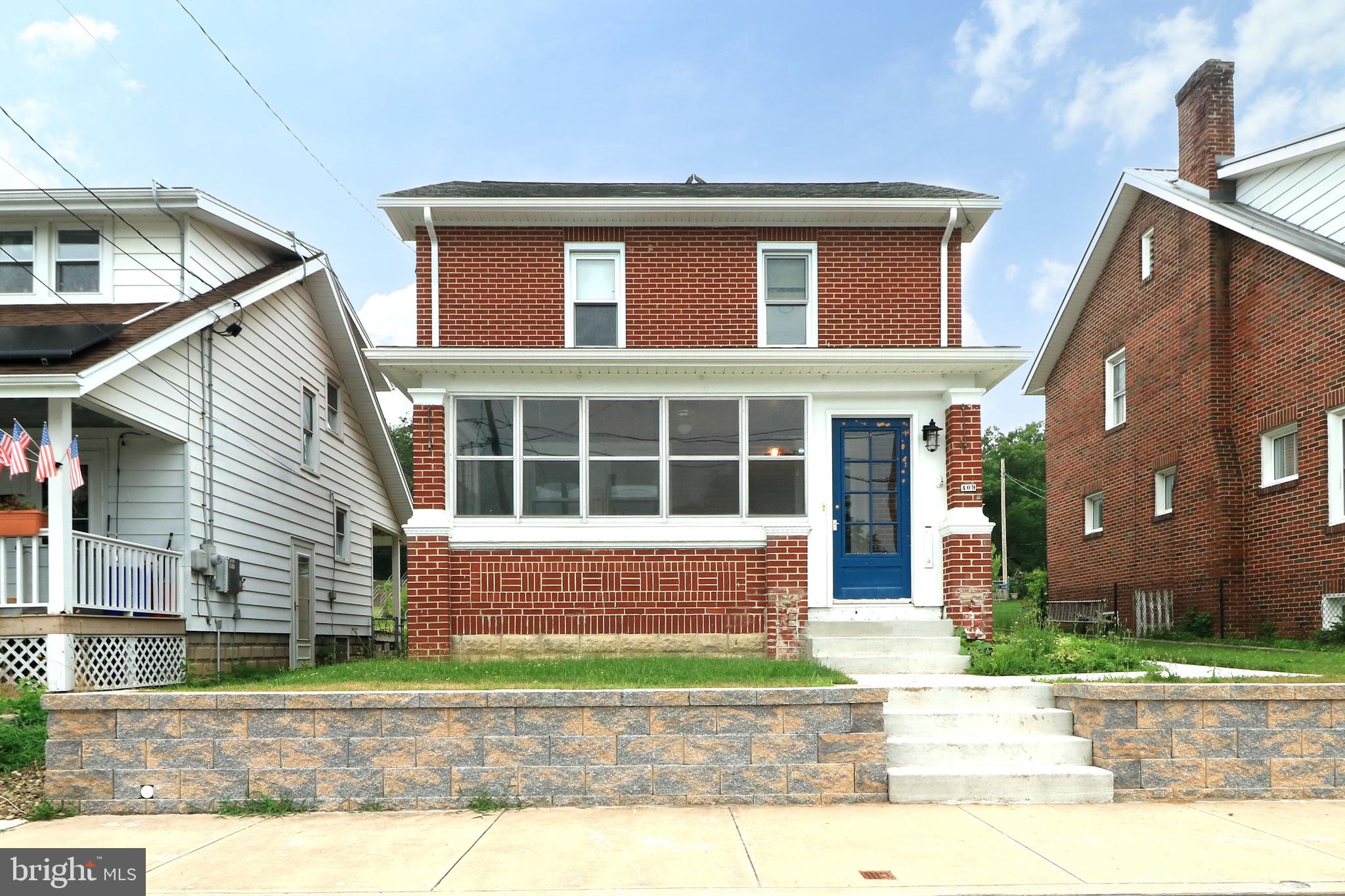 Welcome to 409 W 5th Street—where timeless charm meets smart, high-quality upgrades in the heart of Lewistown.
This 3-bedroom home has had the majority of costly updates completed, so it’s ready for a personal touch to blend character with comfort and convenience. The newly rebuilt front porch (frame and floor) sets the tone, while updated windows, a new roof (Feb 2024), and new gutters add lasting peace of mind.
Step inside to a warm and welcoming layout featuring a modern kitchen designed for everyday living. The home also boasts a brand-new high-efficiency natural gas furnace and central A/C, with dual-zone control (1st and 2nd floor) for year-round comfort.
Outside, the upgrades continue. A spacious concrete patio offers the perfect setting for summer gatherings, morning coffee, or peaceful evenings under the stars. The fenced backyard is ideal for kids, pets, or garden plans, while a new retaining wall adds structural polish and curb appeal. With alley access to a detached one-car garage/workshop, you’ll also have the bonus space you’ve been looking for. A new basement floor drain adds improved drainage and peace of mind below.
From curb to mechanicals, the details of this home has been carefully considered—making it move-in ready, low maintenance, and full of potential.