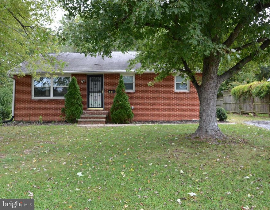 Ready for immediate occupancy.  Fenced back yard.  Convenient to all Chestertown has to offer.