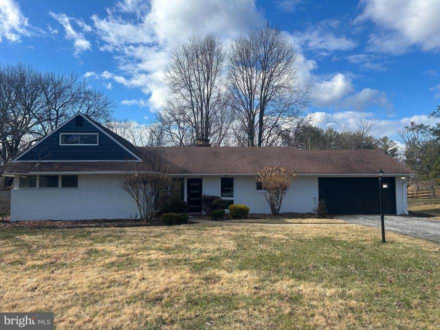 Fantastic Mid Century Rancher in great Pikesville area.  Welcome home to this completely remodeled home offering a perfect blend of vintage features and stylish upgrades throughout. An airy, open layout filled with natural light welcomes you upon entering. Enjoy the thoughtfully designed gourmet kitchen with large island seating and high-end SS appliances. A brick fireplace provides for a cozy living area designed for family gatherings and entertaining.  The built in electric fireplace adds an elegant touch to the dining area. This home offers a large master bedroom with ensuite bathroom. Built in closets provide ample storage in both bedrooms. The 3rd bedroom is designed to be a flex room, office/sunroom/bedroom.  From the time you step through the stylish front door, you will experience a cheerful and welcoming vibe. A cozy courtyard patio with built in grill invites for outdoor dining and entertaining.  The large 2 car garage and flat driveway can easily accommodate 6 cars.  Experience all one level living in a beautifully maintained and family friendly neighborhood. Enjoy peace of mind with all new appliances and a brand-new electric heat pump. This home is conveniently located just 7 minutes to the Shops at Quarry Lake – The Fresh Market grocery store, Starbucks, Walgreens and various restaurants. Easy access within 2 minutes to 695.