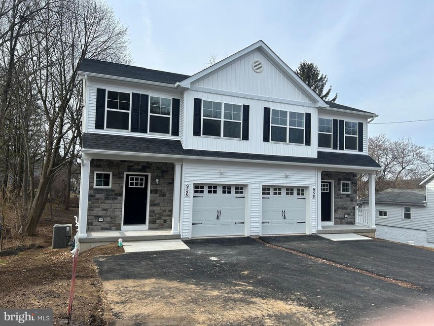 Only One Home Left! Quick Delivery Available! Wayne Location! New Construction! This 4 bedroom, 2/1 bath home is located minutes from parks, shopping, transportation and schools. Located in the Tredyffrin-Eastown School District, New Eagle Elementary School. Many features include field finished red oak hardwood floors throughout most of the home, a white country kitchen with tall cabinets, quartz countertops and island, volume ceilings, walk in closets, walk out basement , 1 car garage and more.