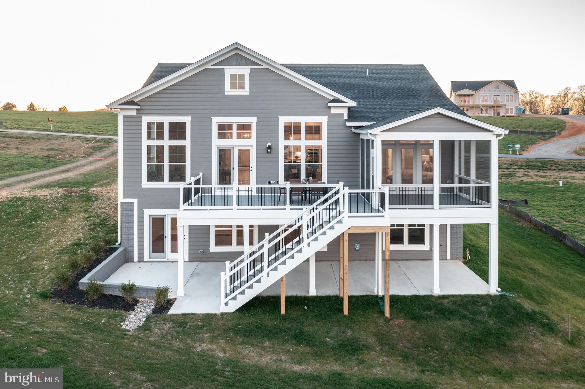 JULY INCENTIVE: IF WE RECEIVE A SIGNED CONTRACT BY 7/31 YOU WILL RECEIVE AN ADDITIONAL 10K IN CLOSING ASSISTANCE!!!
GORGEOUS WATERFRONT TO-BE-BUILT HOME! BIG VIEWS ON LAKE ANNA!!
Welcome to Rock Island Landing! Lake Anna's Newest Waterfront subdivision located on the private side of Lake Anna. This Windward floor plan offers stunning waterfront lake views and approximately 100 ft of private shoreline. Highlights of the house include 10ft ceilings on the main level, a deluxe kitchen equipped with stainless steel appliances, beautiful white cabinets and upgraded quartz countertops throughout the entire home. A Large open family room with gas fireplace and large windows and doors overlooking as you perch above Lake Anna. On the main level you will also find the owners suite with a large walk-in closet and private bathroom. The master bathroom comes with tiled floor and a spacious shower with glass doors and shampoo niche. Two additional bedrooms are on the main level with their own private bathrooms making the perfect private space for children and guests. The rear of the home overlooks the stunning views of the lake from your large composite deck. The unfinished walk-out basement offers tons of additional space to make your own!
*Photos are for reference only, actual selections can be found in the documents section.
Evergreene Homes also includes a 10, 2, AND 1 YEAR WARRANTY.
OFF-SITE OPEN HOUSE EVERY SATURDAY AND SUNDAY 11-3PM
LOCATION: 219 ROCK ISLAND RIDGE MINERAL, VA 23117