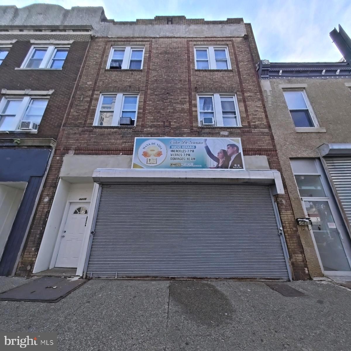 Excellent opportunity to own a 3-story mixed-use building in the heart of Frankford, offering 6 total units, including 5 residential units and a spacious commercial space currently occupied as a church and flexible zoning - CMX2. With over 7,000 square feet of finished space above grade and a lot size of 4,576 square feet, this property provides endless potential for an investor, developer, or owner-occupant.
The commercial unit is currently rented to a church which is paying $1,800/month while the four residential units are currently occupied with one of them vacant and each unit pays as follows: 1F – Vacant, 1R - $1150, 2F - $900, 2R - $900, 3rd floor - $1000. The property currently grosses $5,750/month and $69,000/year. All of the units are powered by electric only; there is no gas. The tenants pay for the electric while the landlord covers the common area electric and water for the building. There is also an active rental license in place for the residential units.
This cash flow for the 6-unit building is perfect for an investor looking to add 6 more units to their rental portfolio. You won't even need to put any work into the units; you will have immediate cash flow from day one. Configured for office/storefront use with apartments above, this property is ideal for a variety of commercial and residential applications. The CMX2 zoning supports retail, office, and residential combinations, making it a versatile addition to any investment portfolio. Located in a growing area with strong visibility and accessibility, the building benefits from proximity to neighborhood amenities, public transportation, and major roadways. Its size, layout, and vacancy allow for immediate redevelopment, occupancy, or income-producing potential.
This property can also be purchased in a package deal with the following properties: 4431 Frankford Ave, 4435 Frankford Ave, 4437 Frankford Ave, 4455 Frankford Ave, 4467 Frankford Ave.
Schedule your showing today!