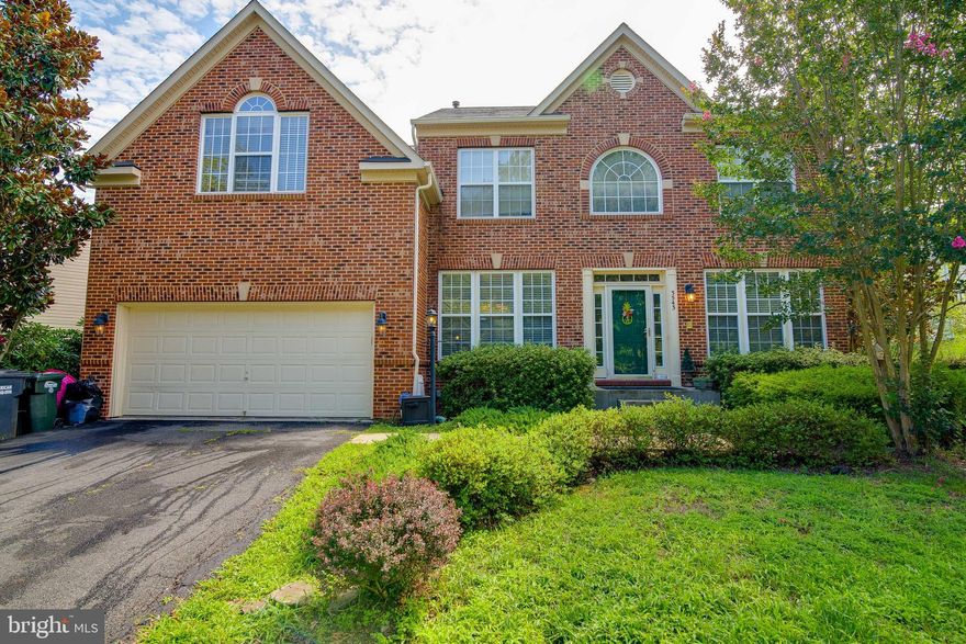 Former model home for sale! This is a stunning home, no expense spared! Gourmet kitchen, beautiful cherry floors, large family room with fireplace with marble surround. Master bedroom is luxurious with large sitting room, walk-in closet and gorgeous bathroom. 5 bedrooms on upper level! Finished lower level with huge rec room, den and full bath and wet bar. First floor library! Make this home yours today!!!!