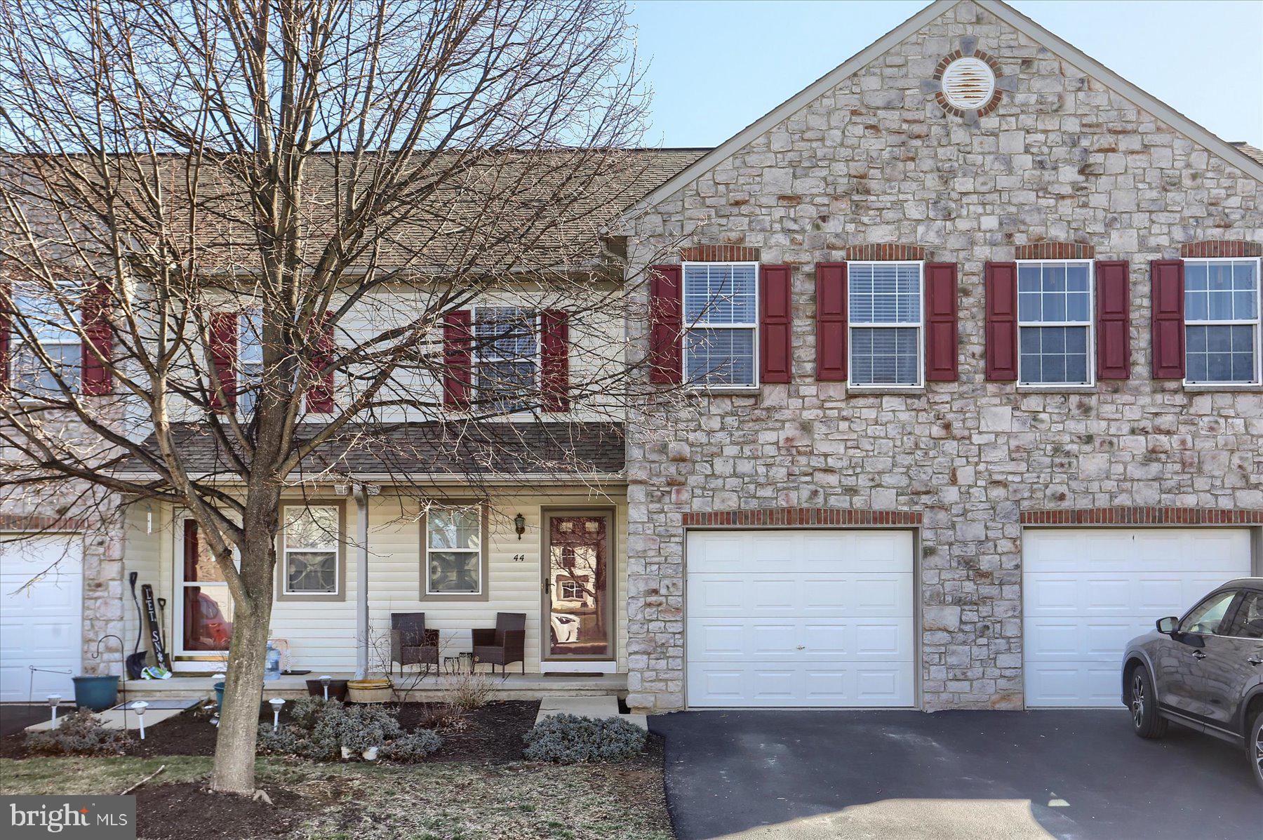 Charming Townhome in a Prime Location! Discover this lovely 3-bedroom, 2.5-bathroom townhome, perfectly situated just 10 minutes from Hershey Medical Center and close to everyday conveniences. Enjoy a low-maintenance lifestyle with HOA-covered exterior upkeep, plus a scenic walking path throughout the community. Inside, the kitchen cabinetry and counters extend into the dining area, creating additional space for storage and entertaining. The fully finished lower level offers extra living space and storage. Its the perfect space for a home office, gym, or recreation room. A laundry room is conveniently located on the bedroom level and features a utility sink. Don’t miss out on this beautifully designed home in a fantastic neighborhood—schedule your showing today!