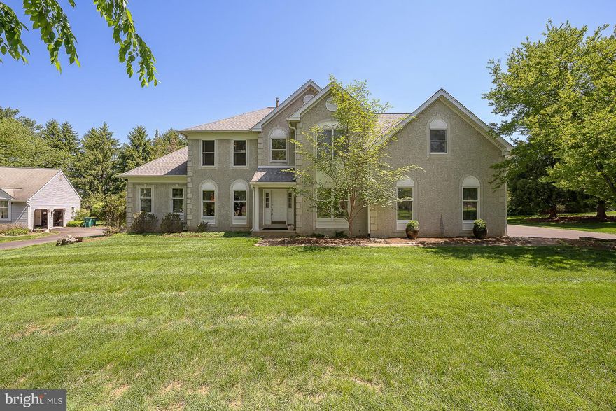 you’ve been looking for a home that offers both a sense of community and a true sense of privacy, this property is a fantastic find. Tucked away at the end of a quiet cul-de-sac, this 4-bedroom, 3.5-bath home is move-in ready and exceptionally well-maintained, perfectly balancing a traditional feel with a comfortable modern layout.
The main level is designed for an easy, natural flow. The chef-grade kitchen is a standout feature, updated with beautiful honed quartz countertops and backsplashes, professional-grade stainless steel appliances, and European-style cabinets—perfect for anyone who enjoys cooking. The space is bathed in natural light, from the large windows over the sink to the skylight in the greenhouse breakfast nook.
Just off the kitchen, the formal living and dining rooms feature an open floor plan ideal for multiple styles of entertaining. Beyond the formal area lies the sunroom; with wall-to-wall windows, a hip-style ceiling, and access to the back patio, it offers a bright, peaceful place to relax with great views of the private yard.
A two-story foyer and 9-foot ceilings give the entire home an open, airy feel.
A private study and a powder room are located conveniently off the foyer.
Stepping down from the breakfast area, the family room features a classic gas fireplace, soaring ceilings, and a back staircase leading to the second floor.
The finished basement includes a small caterer’s kitchen, a full bath, and a generous media/game area.
The location is hard to beat. Situated in the heart of Berwyn within the highly regarded Tredyffrin-Easttown School District, you get the best of both worlds: a private sanctuary that is still just minutes away from the Paoli Train Station, the Chester Valley Trail, and the premier shopping and dining of the Main Line.