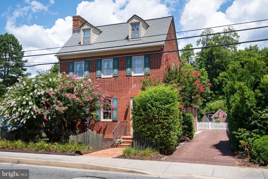 Unlock the opportunity of an assumable mortgage under 3% for qualified buyers! Welcome to the quaint town of Trappe, a charming Eastern Shore gem that embodies the essence of an "old fashioned town" with Colonial-era homes, tree-lined streets, churches, parks, and  3  delightful restaurants.  

Step into the history of this circa 1805 brick Colonial, meticulously renovated to seamlessly blend modern amenities with its original character. Revel in the charm of original wood flooring, a formal living room, a country kitchen with a separate dining area, and a cozy family room – an ideal space for entertaining. The first-floor bedroom offers convenience with access to a full hall bathroom.

Discover the allure of two bedroom suites on the second and third floors, each with its private bathroom. Begin your mornings on the inviting brick patio, overlooking beautiful gardens, and savor evenings dining at one of the favorite local restaurants.

Additional features include a large storage shed and an adorable brick garden shed, both equipped with electric. Front and rear parking enhance accessibility. Embrace the coastal lifestyle with proximity to a public landing, perfect for boating, crabbing, and fishing. Conveniently located between Easton, Oxford, and Cambridge, this residence invites you to experience the best of Eastern Shore living. Don't miss the chance to call this beautifully restored Colonial home!