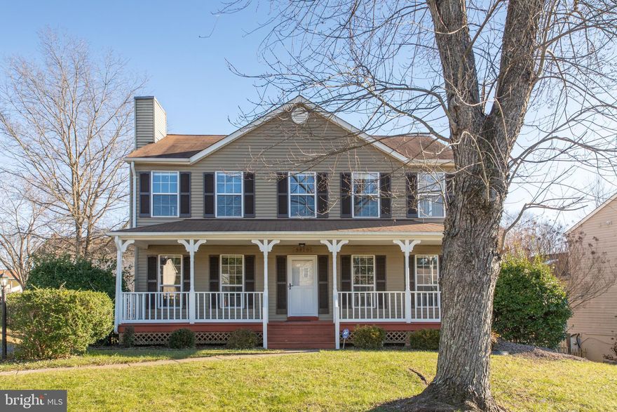 This gorgeous 3 level Colonial in the Princedale area of Dale City is ready for its next owner! With fresh paint and carpet throughout the home, you'll just need to bring your furniture! The kitchen has a newer refrigerator, oven, microwave, and vinyl floor.  Enjoy breakfasts in your eat-in kitchen or a more formal dinner with family in the large separate dining room.  Cozy up in the family room with a fun puzzle while stoking the wood burning fireplace!  Spring is coming up and the large fenced in backyard is just what you're looking for to play games or play fetch with your pup during your next BBQ.  Four bedrooms and 2 bathrooms take up the upstairs along with a bedroom level laundry area!  The basement is unfinished but is ready for your personal touch; with a walk-out and rough-in plumbing for a bath, it's sure to look fantastic once you get your hands on it!  And no HOA!  Schools, parks, grocery stores, gas stations, restaurants, and even the Prince William Ice Center are right around the corner! Major commuting routes like 234 Bypass/Prince William County Parkway and 95 are close!