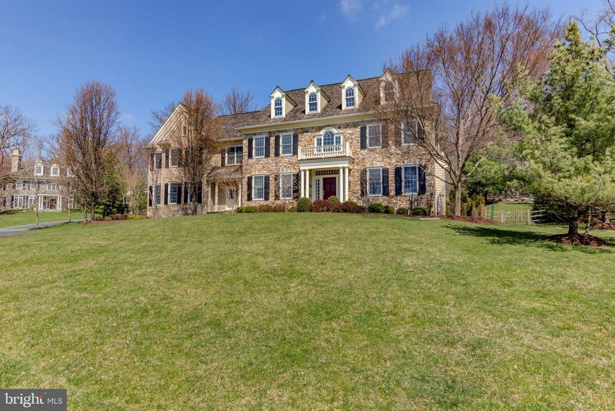 Virtual tours are available! No in-person tours until the shelter in place order is lifted. Please go to ShowingTime to request a virtual tour. Check out our video tour!https://youtu.be/ThywTF2xduU.Amazing opportunity to own this Oustanding Colonial Manor on Premier Cul-de-sac lot in sought after community of Saybrook! This exceptional 12-year young Custom Hampton Classic Model is the largest floorplan in the community and offers over 10,000 square feet of exceptional living space! This home features quality workmanship, meticulous attention to detail, beautiful on-site finished hardwood floors, exquisite moldings, millwork and every conceivable amenity. Exterior features include a beautiful front stone facade, cedar shake roof with dormer roof lines, beautiful plantings, custom landscaping with beautiful paver walkway and fenced yard and play area. Impressive two story center hall with dramatic staircase and exquisite transverse hallway with elegant moldings and builtin cabinetry welcomes you into this lovely home. Large formal dining room adjoins large bar/Butlers pantry with elegant cherry cabinetry. A totally custom study with exquisite wainsoting, moldings and built-in cabinetry. An over-sized elegant living room with beautiful marble fireplace, state-of-the-art Kountry Kraft kitchen featuring large granite island and large breakfast room. Charming fireside family room with stone fireplace. Breakfast room and living room lead to a magnificent outside paradise designed by McIntyre Capron (a few years after the house was built) featuring a covered roof with skylights and dormer ceiling to let in light and a fantastic outside kitchen and granite bar area with built-in gas barbecue, beverage cooler, refrigerator drawers, custom lighting, a sound system and a stone wood burning fireplace with gas hook up for a fire pit. A bright and airy Sun Room with plantation shutters and two private powder rooms complete the main level. From the center hall go down to an unbelievable finished daylight lower level with large family area with an abundance of windows, exceptional custom bar, a spectacular wine cellar with large tasting area, entertainment area, exercise room, full bath, craft room, and a large storage room. Fabulous master suite features large sunny bedroom with separate sitting room, an enormous customized closet with large center bureau with granite countertops and a sumptuous marble master bath with an oversized whirlpool tub, large glass shower, separate commode room and elegant his and her vanities. There are 4-5 other large family bedrooms all with their own private bath. The 5th bedroom has been converted to a large upstairs family area for media/computer or study and there is also convenient upstairs laundry and stairs to the large floored third floor for storage with dormer windows and could easily be finished for more living space. Best Value out there!! Perfect home for elegant entertaining and active family living! Within minutes to Episcopal Campus, the towns of Berwyn, Paoli, Devon and Wayne for shopping, restaurants and the train and easy commute to Center City and the airport!