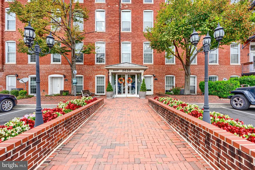 Welcome to Unit #305 at 2639 Boston Street—an elegant bi-level condo nestled in the heart of Canton’s waterfront district. This 786-square-foot residence offers resort-style living with sleek hardwood floors, soaring ceilings, and abundant natural light. The updated galley kitchen features modern appliances and overhead lighting, while the spacious living area flows seamlessly into a private upper-level bedroom retreat. With central A/C, in-unit washer/dryer, and secure building access, comfort and convenience are built into every detail.
Step outside and you're seconds from the promenade, Canton Square’s vibrant dining scene, and the serenity of the harbor. One off-street parking space is included, and pets are considered on a case-by-case basis. With PARKING (1 spot), this rare offering blends urban energy with quiet sophistication—perfect for professionals seeking a stylish home base with unbeatable access to Baltimore’s best.