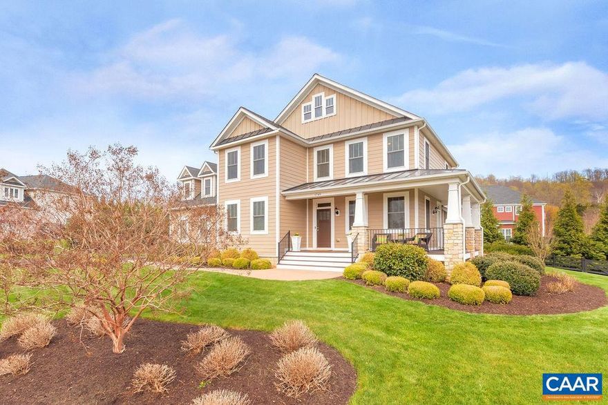 Beautiful views from this 4 bed/3.5 bath Earth Craft home with a HERS Index Score of 55. This immaculate home offers a gourmet kitchen; Antique White w/ pewter glaze wood cabinetry, Caledonia granite counters, pearl tile backsplash, gas cooktop, GE wall oven & microwave, exhaust hood, GE refrigerator  oversized island, deep stainless sink. Kitchen open to family room with gas fireplace, access to the wrap around covered porch, as well as direct access to the meticulous backyard via the sunroom. Private office, dining room, customized mud/laundry add to the main level. Second level owner's suite hosts his & her walk-in closets, oversize glass shower, dual vanity and private commode. Three additional bedrooms, generous full bath, second washer/dryer hookups complete the 2nd level. Lower level consists of a rec room, full bathroom, potential 5th bedroom and PLENTY of unfinished storage. A low maintenance exterior with 2-tone Hardie board siding, wrap around front porch with Trex flooring, stone columns, stamped concrete front walkway, oversize back patio all enhanced by an AMAZING landscaped half acre lot, native plants/trees, lush sodded yard, mountain and sunset views complete this beautiful home only 2.5 miles from dowtown/MJH.,Granite Counter,Painted Cabinets,White Cabinets,Wood Cabinets