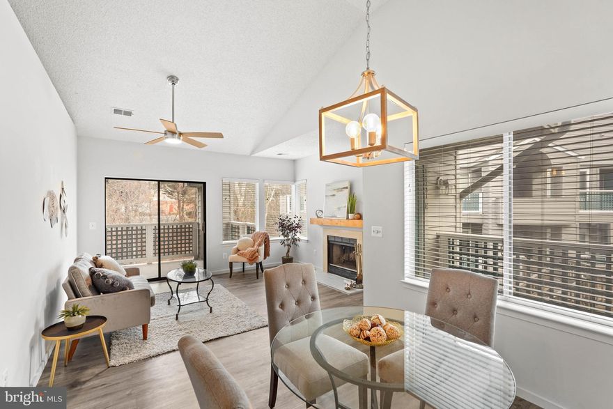 Charming 2-Bedroom Condo with Balcony in the Heart of Reston!

Discover comfort and convenience in this beautifully renovated two-bedroom, one-bath condo, just moments from North Point Shopping Center, Lake Newport Pool, and local parks.
Step inside to find elegant luxury vinyl plank floors throughout the main living spaces, highlighted by a welcoming fireplace that's perfect for unwinding. The secluded balcony, surrounded by trees, creates a peaceful spot to enjoy your morning coffee or relax in the evening.
The home boasts large windows, soaring ceilings, an open concept layout, 3 ceiling fans, new carpeting, granite countertops, stainless steel appliances, a custom accent wall and closet door, and stylish modern lighting. With a balance of style, thoughtful design, and prime location, this property feels truly inviting.
Take advantage of its prime location—walk easily to shops, restaurants, and grocery stores, or reach Reston Town Center with a short drive. Residents can also explore extensive community trails, parks, and amenities. Quick access to major highways and the Silver Line Metro means city conveniences are never far away.
With a low condo fee covering water, sewer, trash, snow removal, and exterior maintenance, this home also provides an assigned parking spot (#31) and plenty of guest parking.
Ideal for first-time homeowners, those looking to downsize, or investors—this Reston treasure shouldn't be missed!


Schools:
Armstrong Elementary School
AAP Forest Edge Elementary School
Herndon Middle School
AAP Hughes Middle School 
Herndon High School