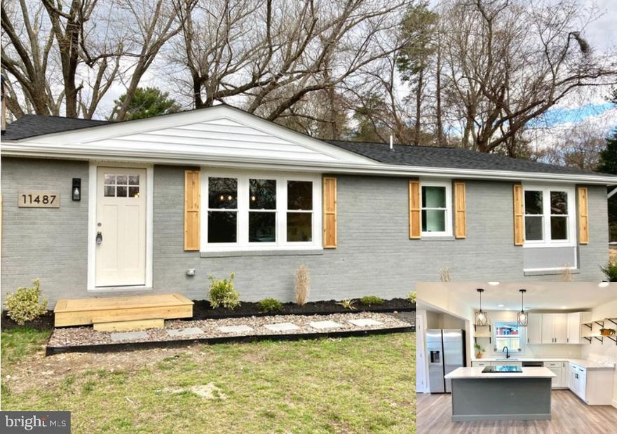 Beautiful home with all the updates done for you. New as of 2021 - HVAC, Roof, siding, floors, appliances, and more. Large bedrooms with large closets. Practically a new home. No HOA. Closely located to everything. Sits far back off the road. 2 car detached garage.